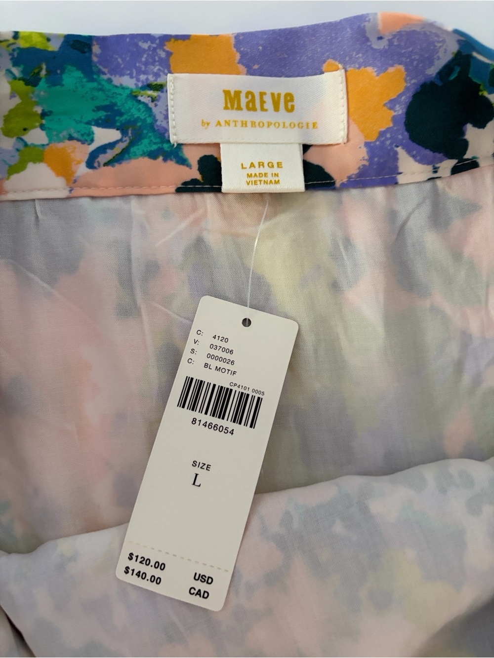 Maeve Anthropologie Ruffled Wrap Maxi Skirt In
Green Floral size Large - Picture 8 of 15